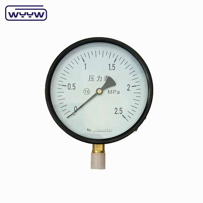 kualitas  Large Dial Economy Pressure Gauge Manometer 150mm Dial OEM pabrik