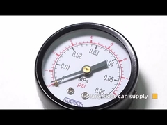 60mm 100mm Gauge Tekanan Tinggi Meter Dengan Radiating Tube Air