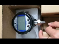 65mm 80mm 100mm Digital Pressure Gauge Manometer Dengan Tutup Sepatu Karet