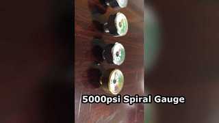 Pengukur Tekanan Tabung Spiral 1" 25mm