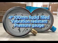 Casing Chrome 4" 100mm 0~2,5MPa/0~1MPa dan bezel Chrome,