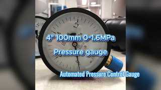 Kelas akurasi 4" 100mm0~1,6MPa 1,6%