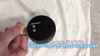 pengukur tekanan radial. Tipe bourdon heliks cocok untuk tekanan sangat tinggi