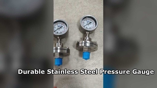 Pengukur Tekanan Segel Diafragma Stainless Steel Solusi Industri Tahan Lama