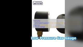 Pengukur Tekanan Kapsul 63mm Gas Tekanan Rendah