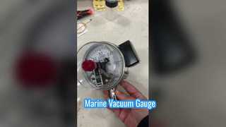 4" 100mm 0~0,6MPa semuanya baja tahan karat dengan tahan ledakan di bagian belakang.