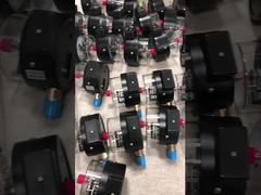 Pengukur Tekanan Kontak Listrik 6 inci / 150mm, Kisaran 0–1MPa, Kelas Akurasi 1,6, kontak 380V 10VA