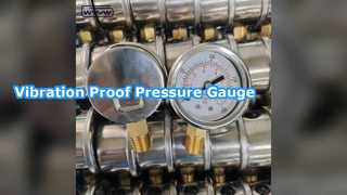 Pengukur Gliserin 50mm 14Bar 200Psi Pemasangan Bawah