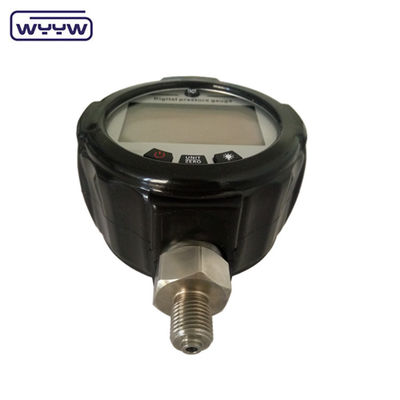 0-1000bar Vacuum Digital Hydraulic Pressure Gauge G 1/4 Konektor Pria