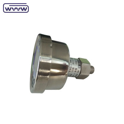 SS Industrial Digital Pressure Manometer / Intelligent Pressure Gauge Back Connection