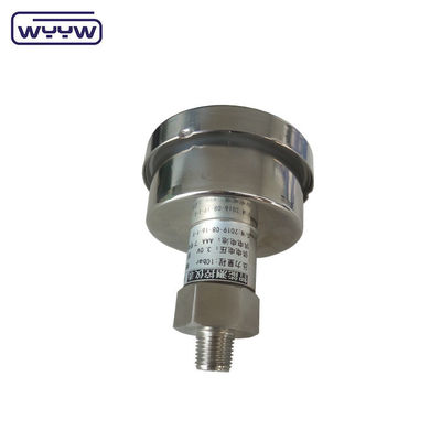 SS Industrial Digital Pressure Manometer / Intelligent Pressure Gauge Back Connection