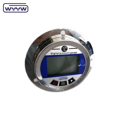 SS Industrial Digital Pressure Manometer / Intelligent Pressure Gauge Back Connection
