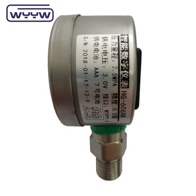 63mm Manometer Gauge Tekanan Air Gauge 0-250psi Alat pengukuran