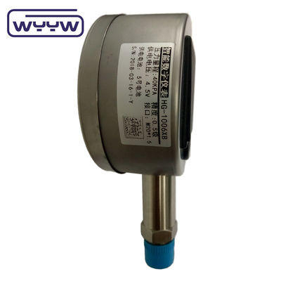 LCD Display Digital Manometer Pressure Gauge 100 bar Bagian bawah