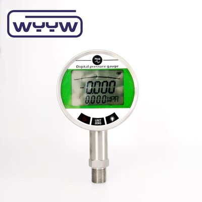 100mm lcd display digital vakum dan tekanan gauge