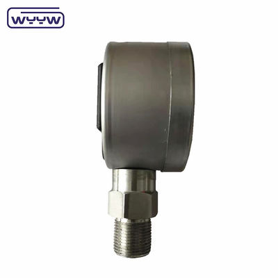 Stainless Steel Digital Gas Pressure Manometer 65mm Dengan 4-5 Digital LCD Display