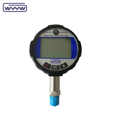100mm presisi pengujian tekanan pengukur Manometer digital dengan penutup pelindung karet