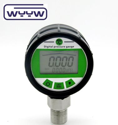 65mm 80mm 100mm Digital Pressure Gauge Manometer Dengan Tutup Sepatu Karet