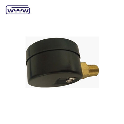 Plastik Case Dual Scale Vacuum Pressure Gauge Back Mounting 1 1/2 &quot; 40MM -1bar-0bar Steel Case