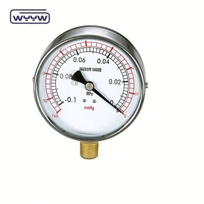 0 sampai 100 Mbar Digital Vacuum Pressure Gauge Pressure Oil Water Gauge