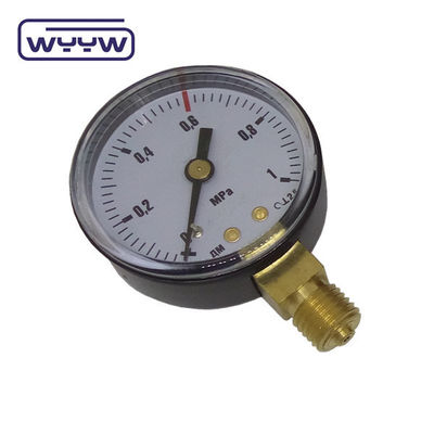 Komersial tekanan meter regulator tekanan menggunakan gas alam 50mm manometer pemasok co2 alat ukur tekanan