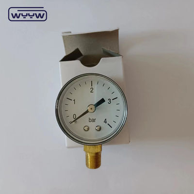 1.5inches 40mm manometer tekanan berkualitas tinggi manometer tekanan murah koneksi bawah pabrik penjualan langsung