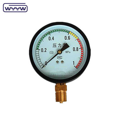 Manometer tekanan uji gas 2 inci/manometer