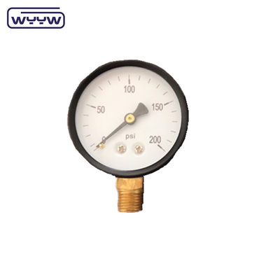 pengukur tekanan untuk kolam renang filter 2 &quot;Dial, 0-60 Psi, Bagian bawah Mount 1/4&quot; Pipe Thread