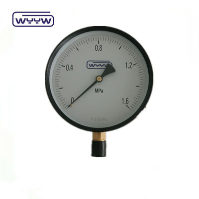 Pabrik Y-150 gas alam uji tekanan analog 6 inci 150mm 0-1MPa 0-150psi nitrogen manometer