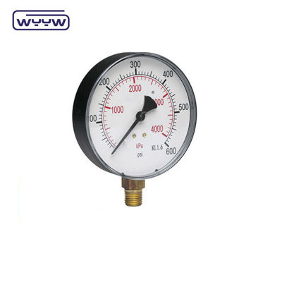6&quot; 150mm Keakuratan 1.0% Manometer Tekanan Presisi Tinggi