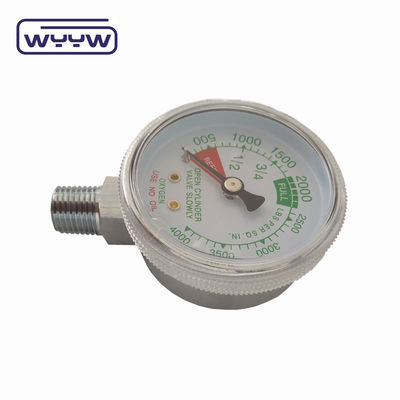 Harga pabrik 0-4000psi digunakan untuk keperluan medis tanpa masuknya minyak dasar 50mm oksigena oksigena