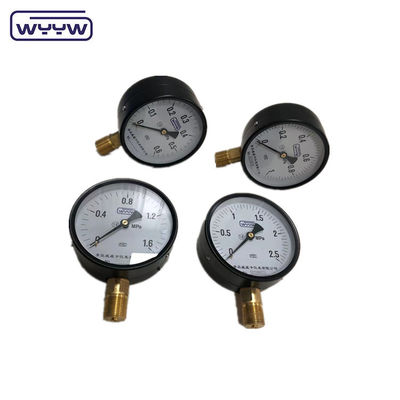 Harga WYYW pabrik 1MPa 1,6MPa 100mm alat ukur tekanan M20X1.5 G1/2&quot; manometer air