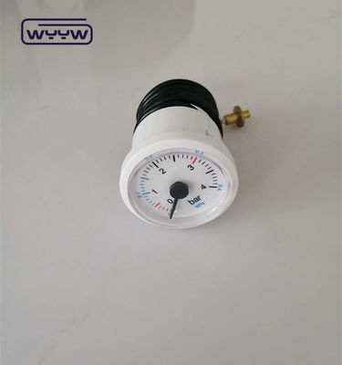 40mm 0-4bar Wall Hang Boiler Pressure Gauge Bahan Baja Hitam