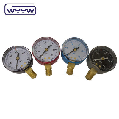 Manometer Tekanan Gas Alam Manometer Tekanan Warna 50mm
