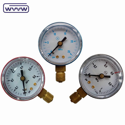 Manometer Tekanan Gas Alam Manometer Tekanan Warna 50mm