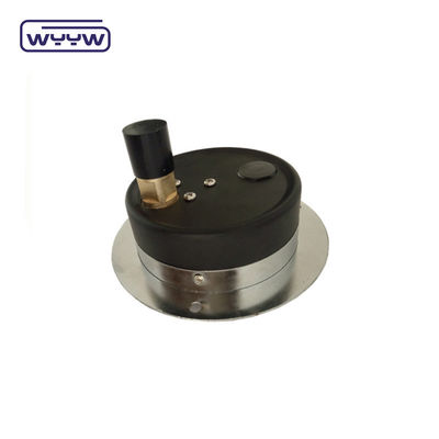 4&quot; Air Manometer Front Flange Pressure Gauge Back Mount