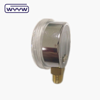 2&quot; Manometer Pengukur Tekanan Gas Umum Bagian Bawah Mount 50mm Dial