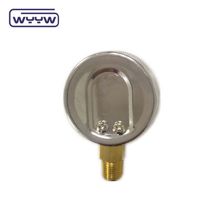 2&quot; Manometer Pengukur Tekanan Gas Umum Bagian Bawah Mount 50mm Dial