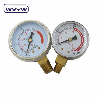 Black Steel Economy Pressure Gauge 60mm Gas Alam LPG Pressure Gauge