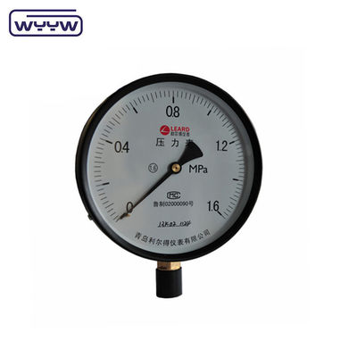 Dial besar Economy Pressure Gauge Manometer 150mm Dial OEM