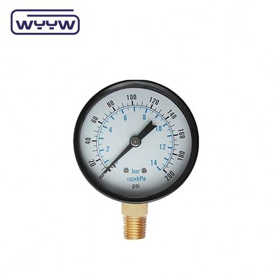 Normal Air Manometer Argon Gas Pressure Meter OEM Disesuaikan