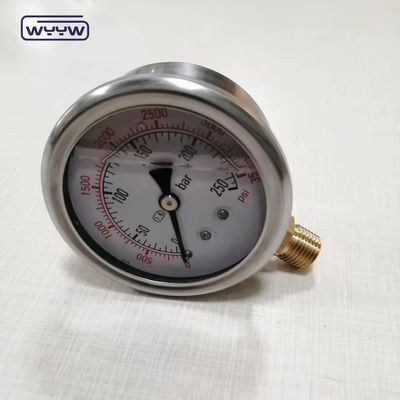 Manometer Tugas Berat Pengukur Tekanan yang Diisi Cairan