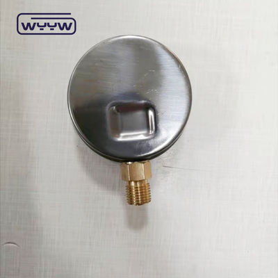 oem untuk bebas manometer tekanan industri penumatic 1/4 &quot;G radial koneksi cairan diisi bar tekanan 2.5&quot;