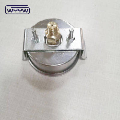 Kelas U-clamp 1,6% manometer tekanan anti-getaran 2,5 inci
