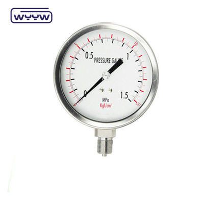 Kompresor udara pneumatik Manometer Oil Pressure Gauge