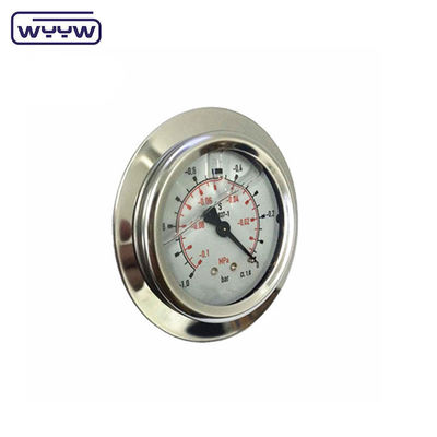 2.5 inci panel sambungan flange jenis 100bar psi Bagian mesin diesel China alat ukur tekanan tambang