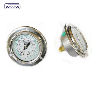 China custom OEM stainless steel hidraulik minyak aman gauge gauge tekanan,oil gauge tekanan, udara diferensial gauge tekanan