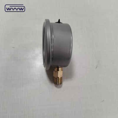 63mm 2.5 &quot;Hidraulik Shockproof Stainless Steel Oil Diisi Tekanan Gauge