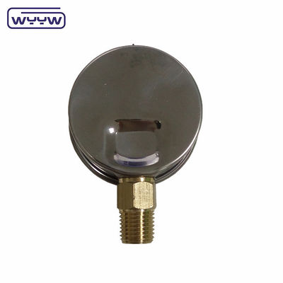 Gliserin Diisi 2&quot; Manometer Tekanan Bagian Bawah / Belakang Dan Panel Mounting