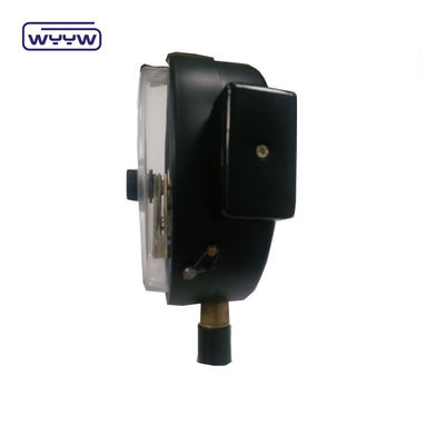 6&quot; 150mm Baja Hitam Listrik Kontak Tekanan Gauge Bagian Bawah Mounting